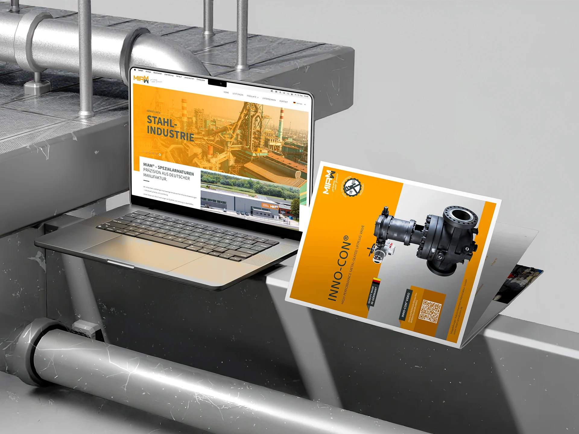 MIAM Website und Broschüre